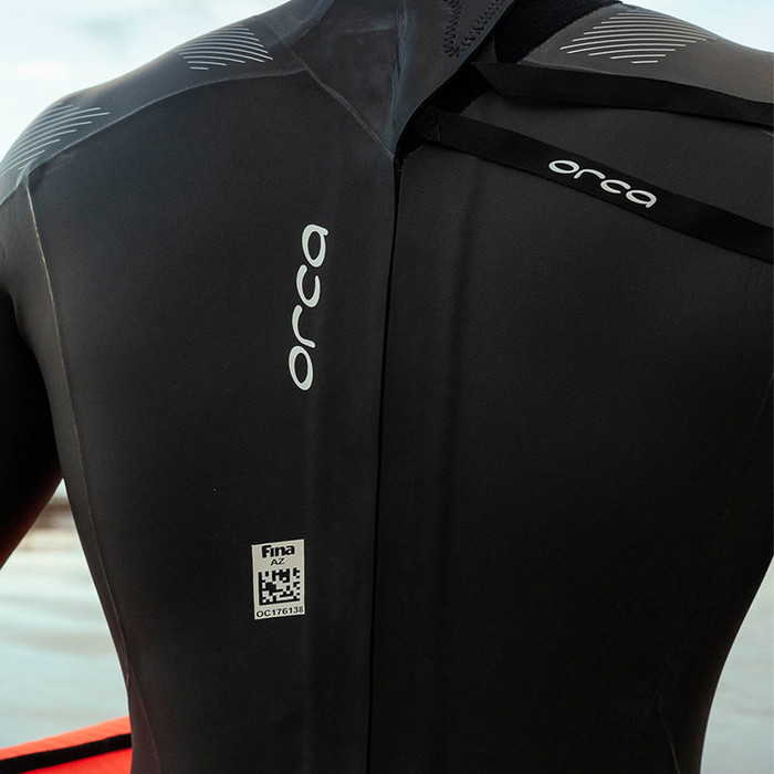 2024 Orca Mens Zeal Perform Open Water Swim Back Zip Wetsuit NN2F0501 - Black